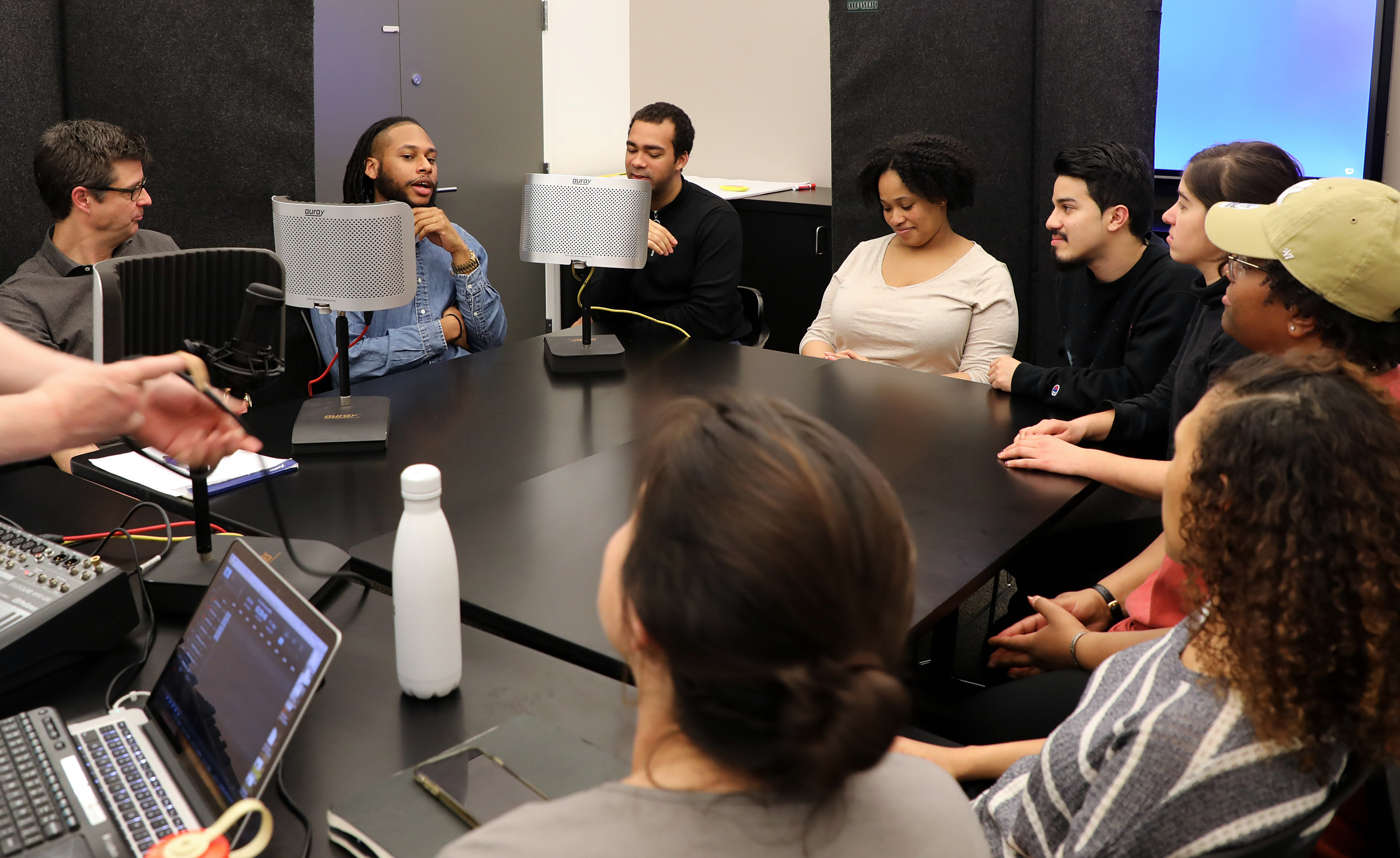 Large Group photo = Restorative Justice in Schools podcast on racial justice