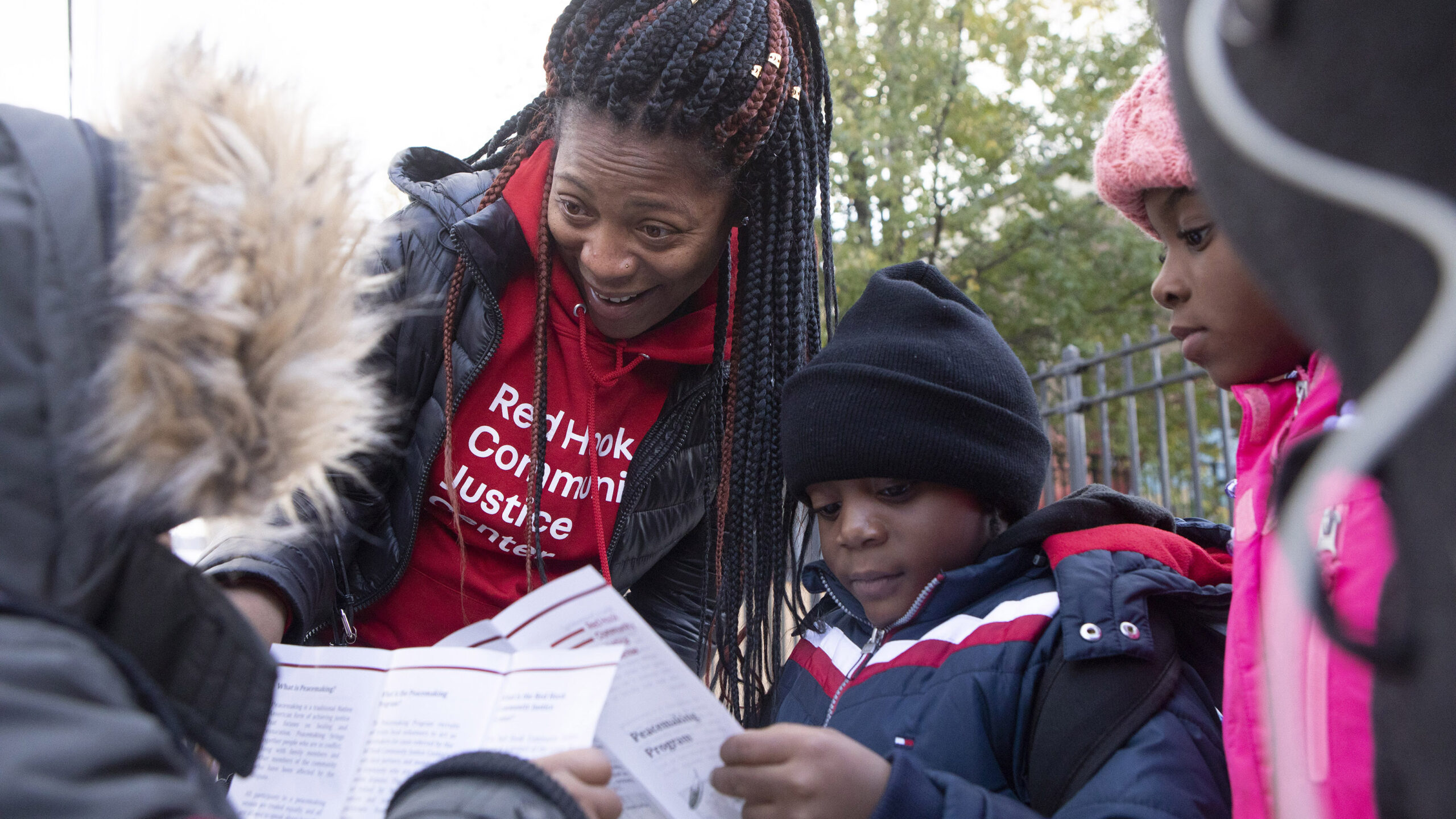 Photo of Community Outreach at the Justice Center