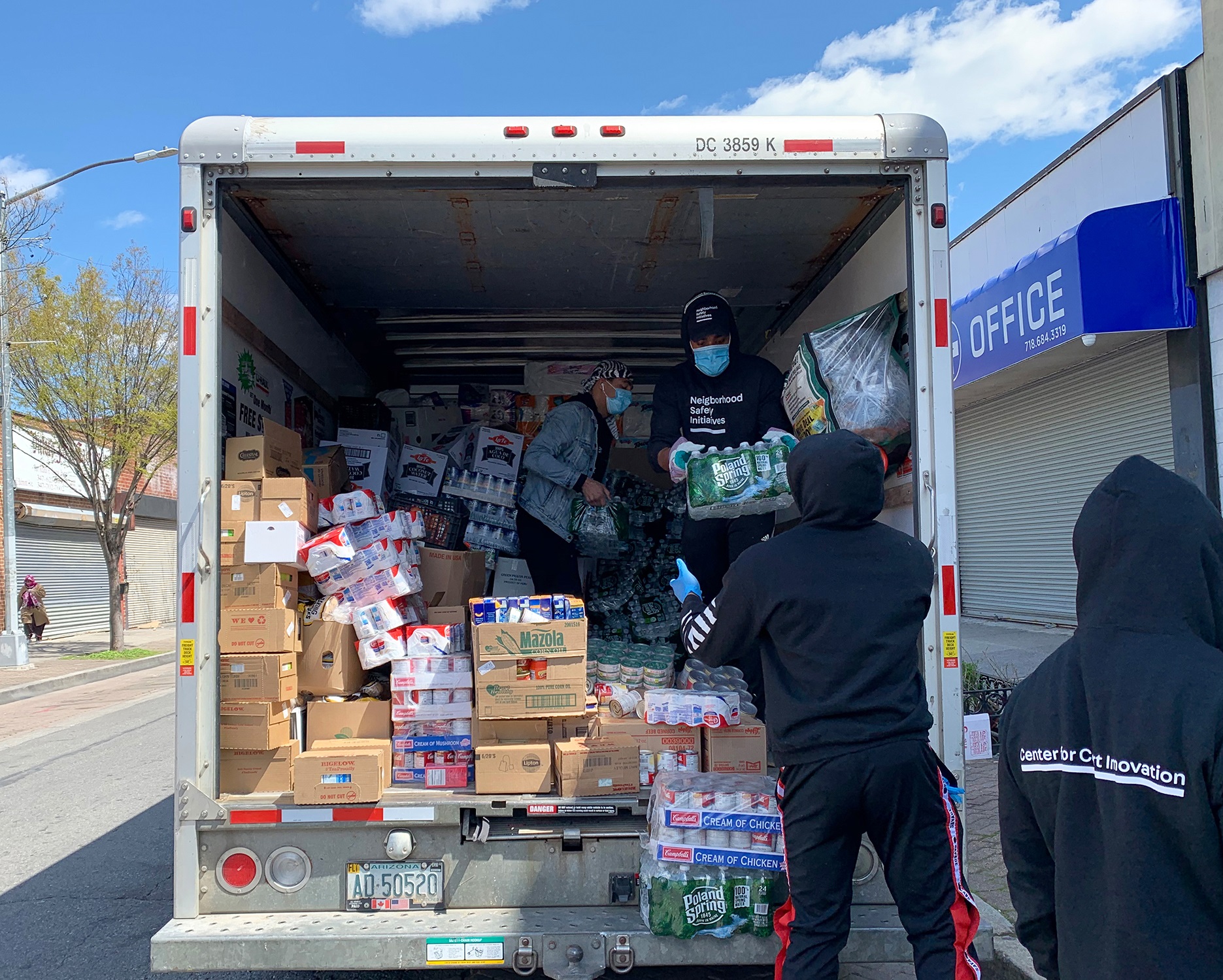 The Center staff delivers necessities NYC residents during COVID-19.