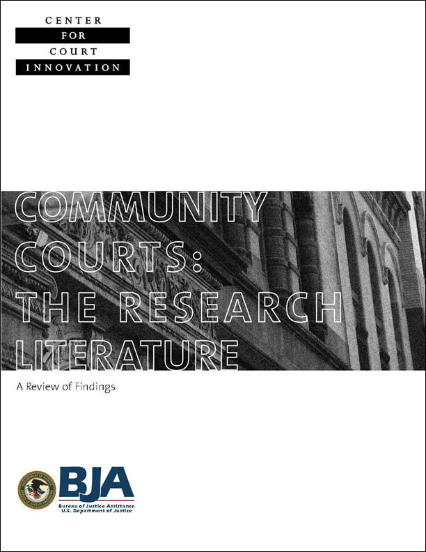 CommunityCourt_ResearchLiterature