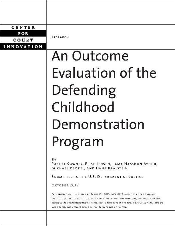 OutcomeEvaluation_ChildhoodDemonstration