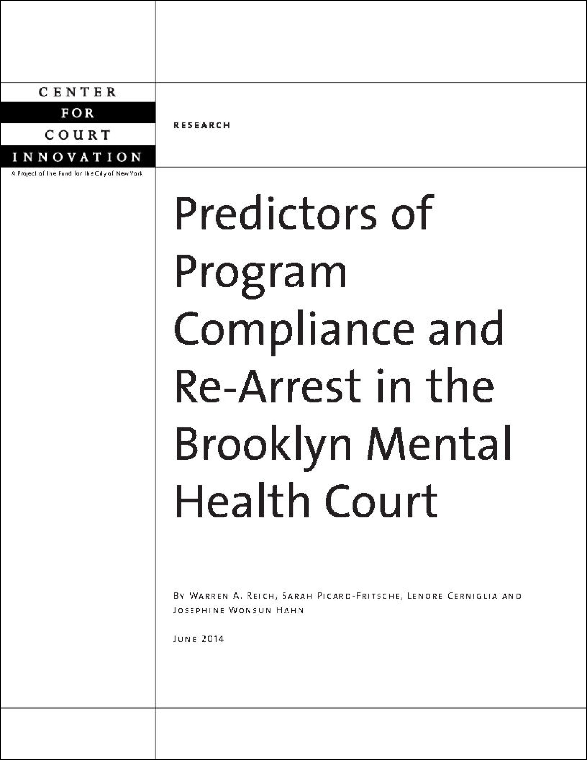 Brooklyn Mental Health Court