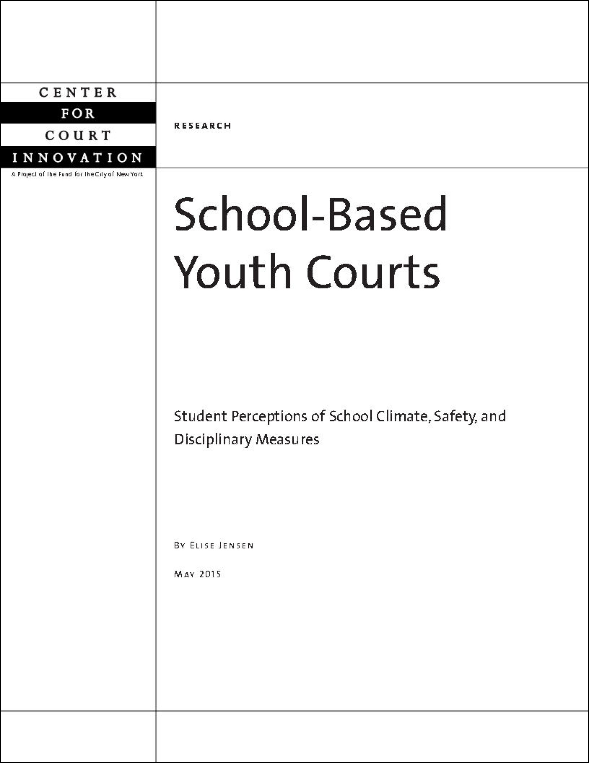 School-Based Youth Courts