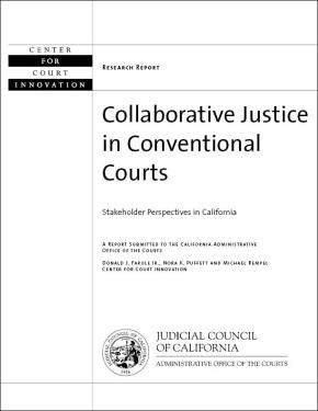 Collaborative Justice Conventional Courts