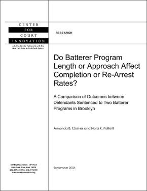 Batterer Program Length
