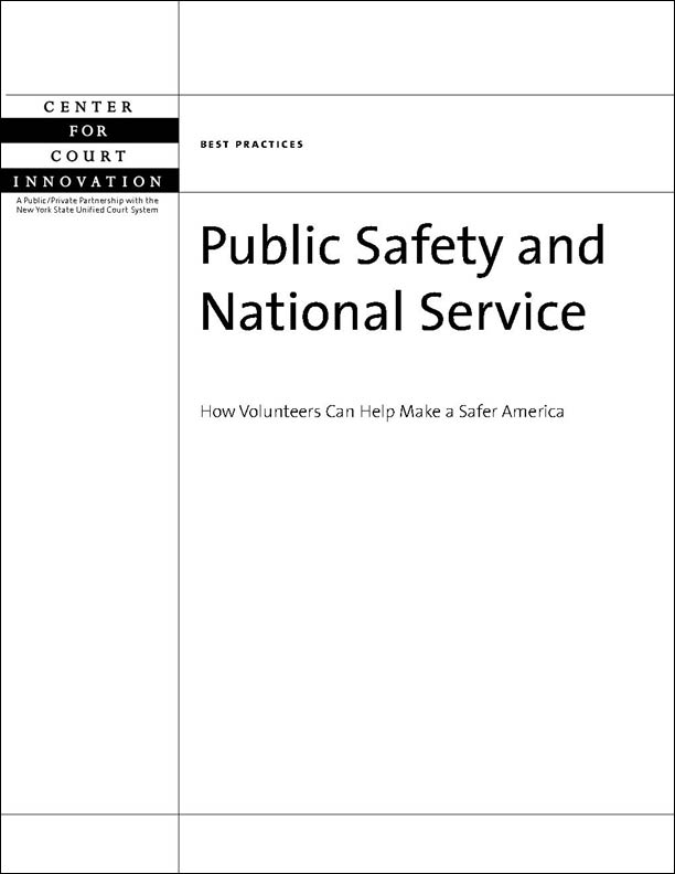 Public Safety and National Service