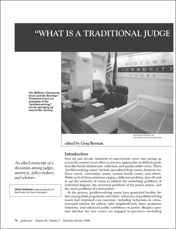 TraditionalJudge