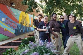 Neighborhood Safety Initiatives mural project