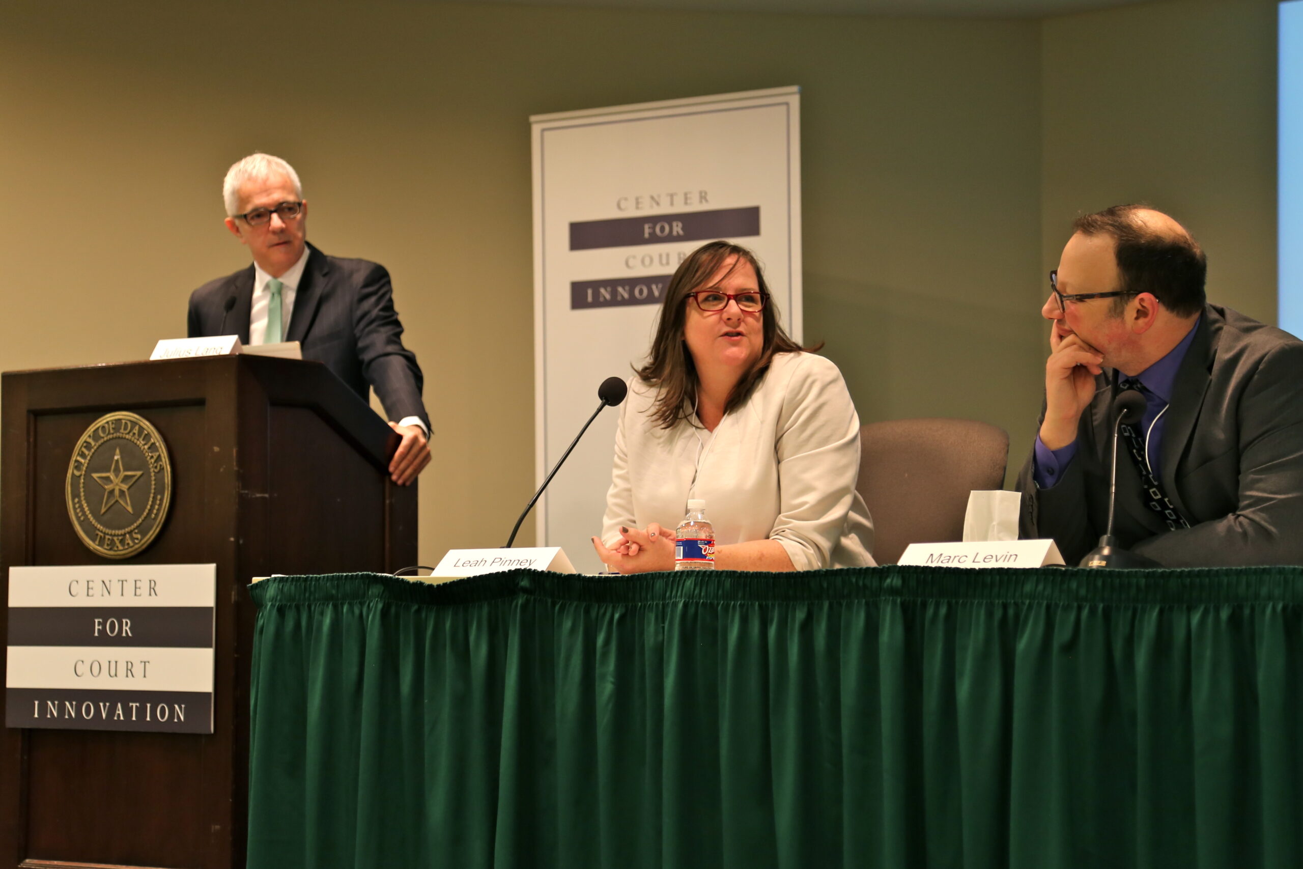 Leah Pinney, executive director of the Texas Criminal Justice Coalition, and Marc Levin, policy director of Right on Crime, talk about working together to create meaningful bipartisan reform.