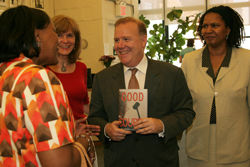 John Feinblatt at Good Courts book party.