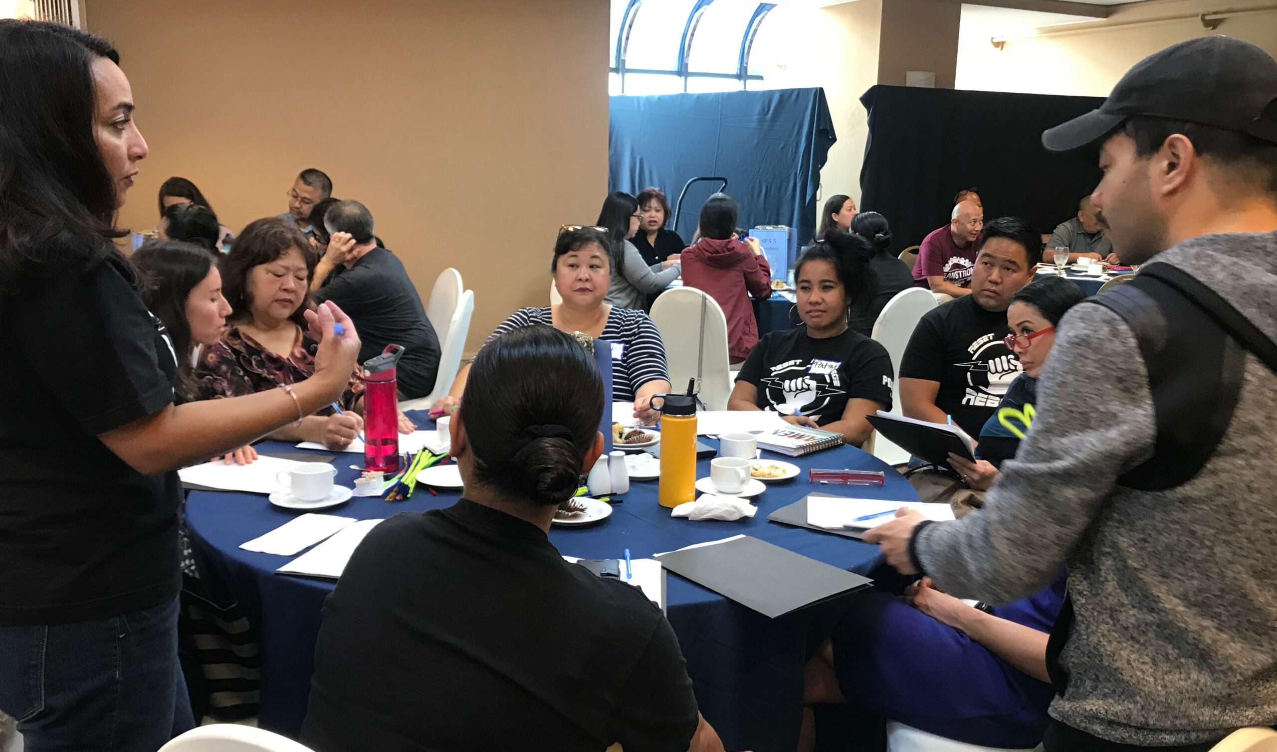 Photo of practitioners in Guam at a training