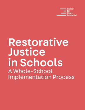Restorative Justice in Schools cover image