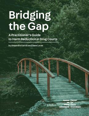 Bridging the Gap: A Practitioner’s Guide to Harm Reduction in Drug Courts COVER
