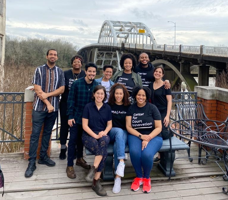 Restorative Justice in Schools team pose for a group photo in Selma, AL.