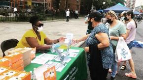 Harlem Community Justice resource fair