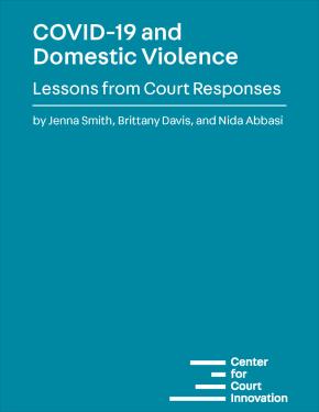 Covid-19 and Domestic Violence cover page