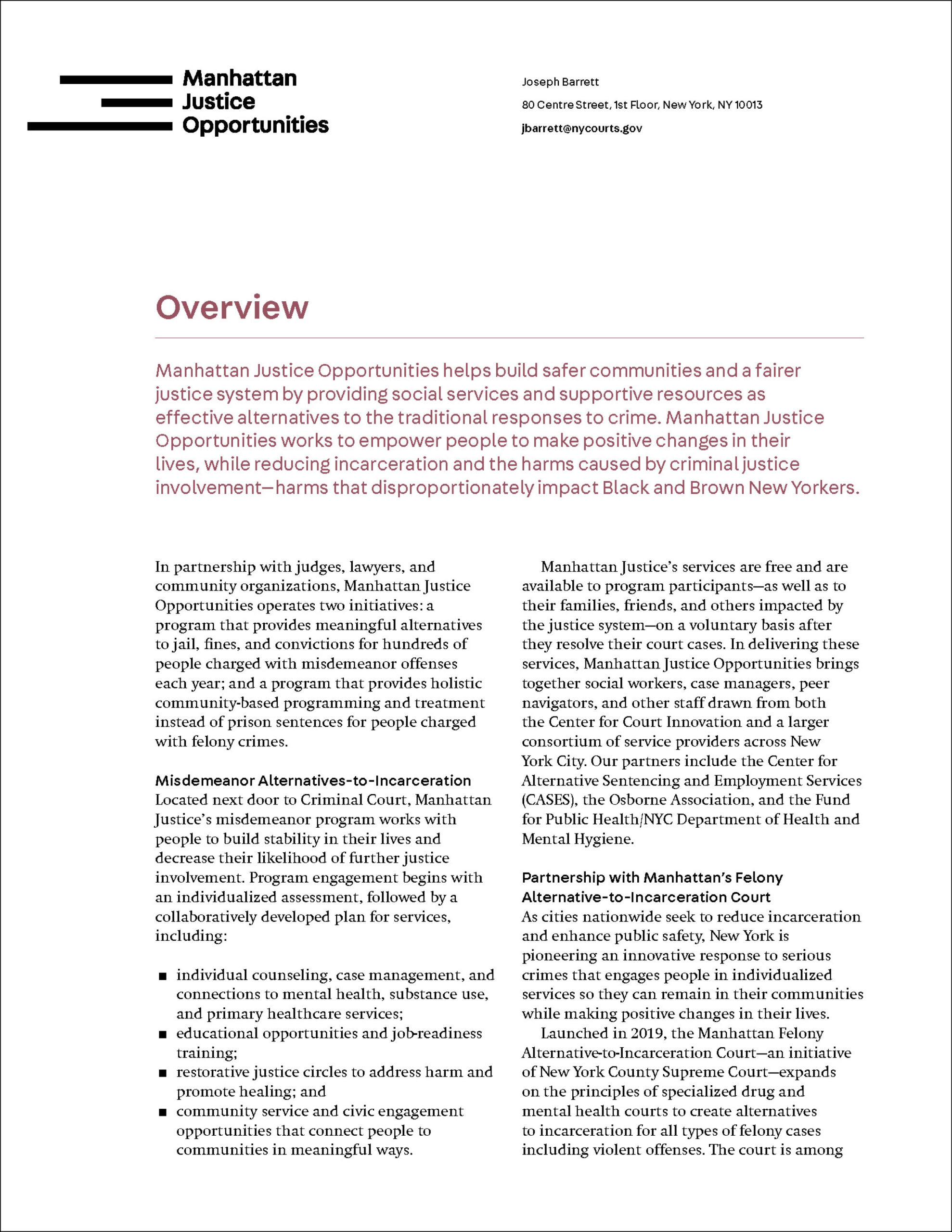 MJO Fact Sheet Cover