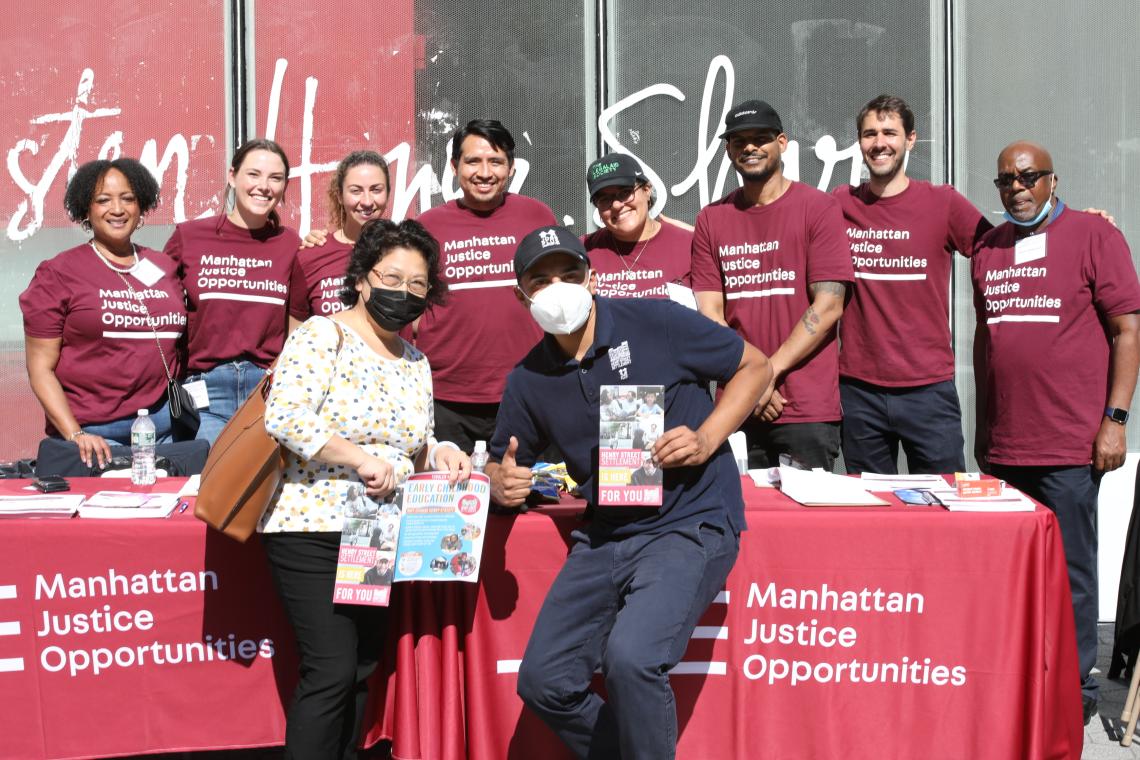 Manhattan Justice Opportunities group staff picture