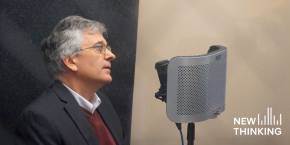 Vincent Schiraldi recording for the New Thinking podcast