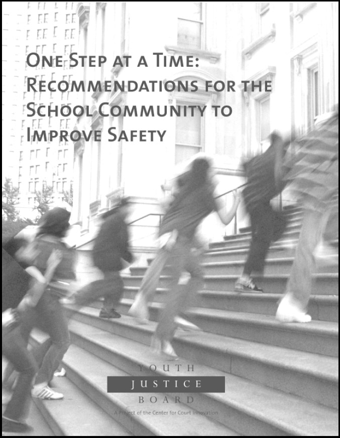 One Step at a Time: Recommendations for the School Community to Improve ...