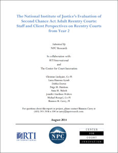 Evaluation of Second Chance Act Adult Reentry Courts Y2.jpg