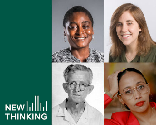 Collage of Gideon and podcast guests