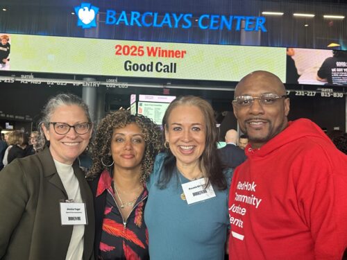 Staff at the 2025 Spark Prize breakfast.