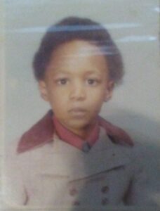 Childhood photo of Thaddeus Canty